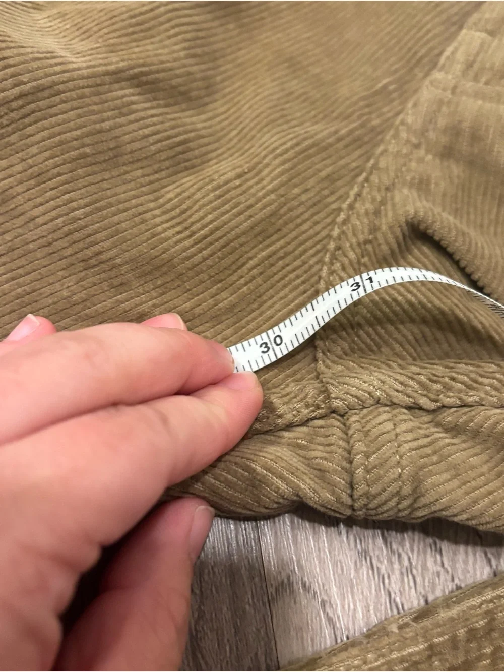 Patagonia Men’s Organic‎ Cotton Corduroy Jeans Beige Khaki 36x30